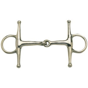 Full Cheek Eggbutt Mini Stainless Steel [:10.5cm 4.0"]