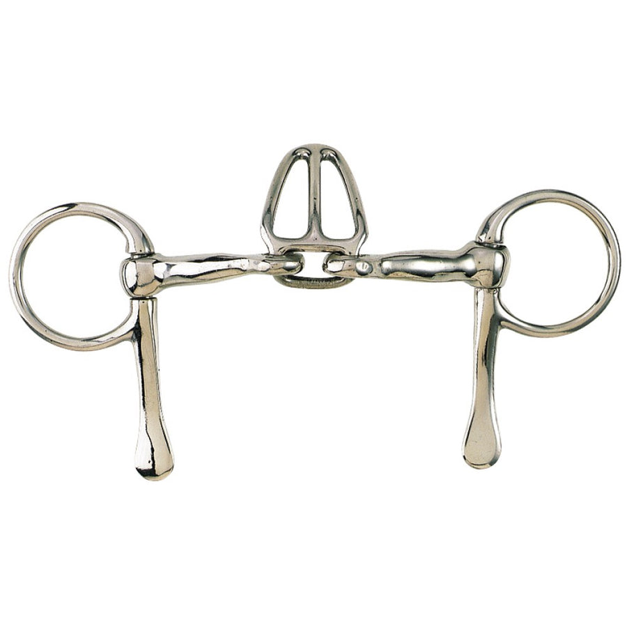 Half Spoon Snaffle Tongue Control Stainless Steel 12.5cm 5.0" By Order