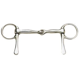 Half Spoon Snaffle Jointed Mouth Stainless Steel [:10.5cm 4.0" By Order]