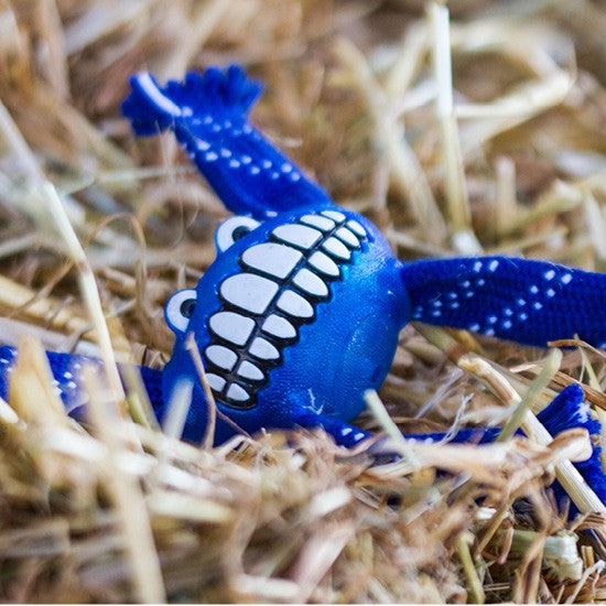 Rogz Dog Toy Flossy Grinz Blue [:small]