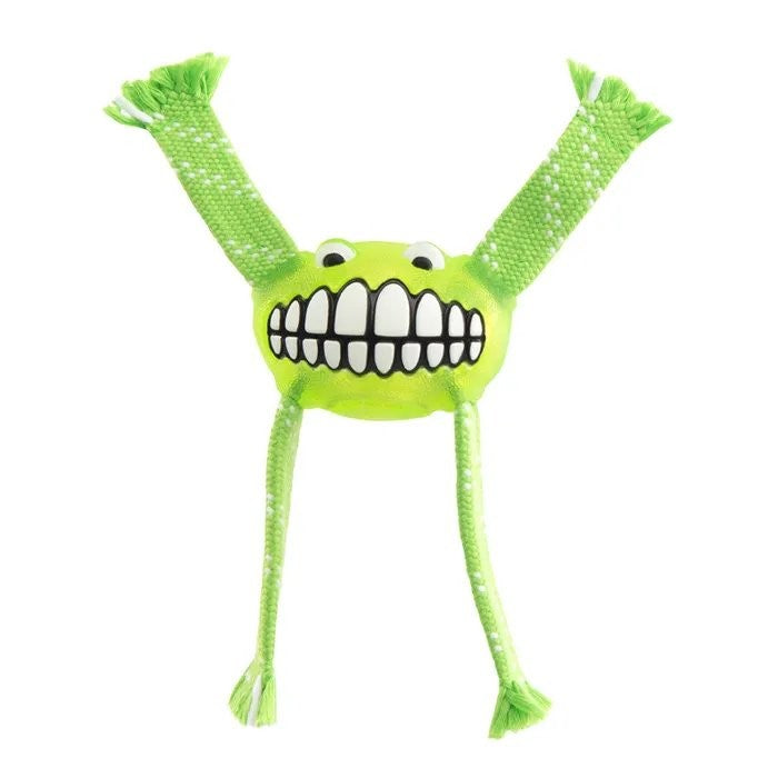 Rogz Dog Toy Flossy Grinz Lime [:small]