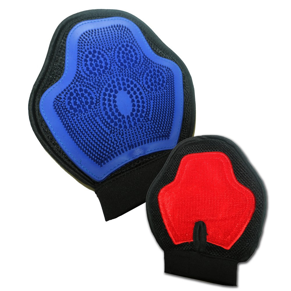 Mitt Grooming Massage & Lint Remover [:blue]