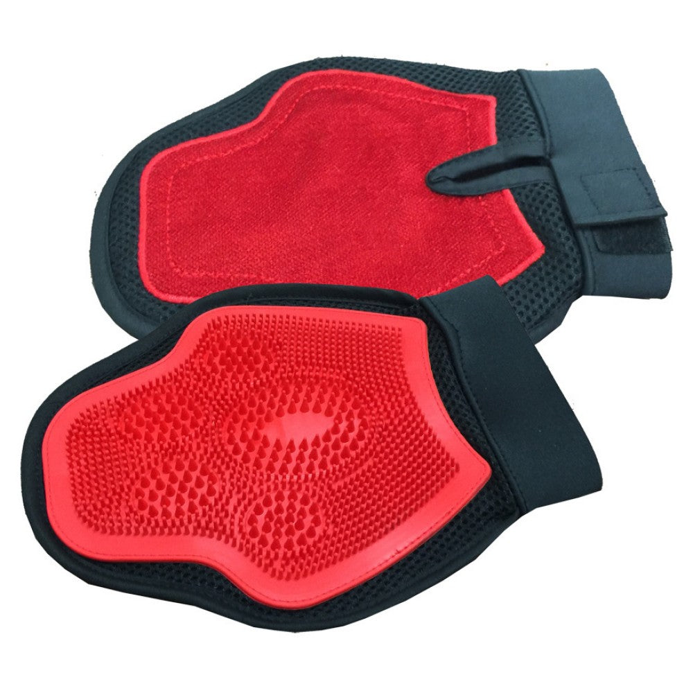 Mitt Grooming Massage & Lint Remover [:blue]