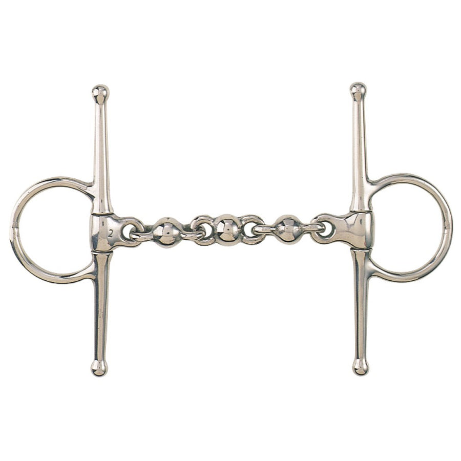 Full Cheek Snaffle Waterford Stainless Steel 12.5cm 5.0" By Order