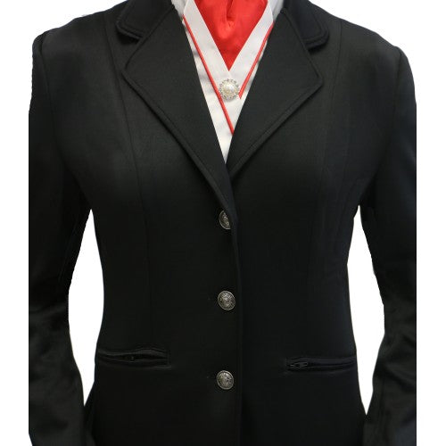 Riding Jacket Huntington Hudson Black Ladies [:08]