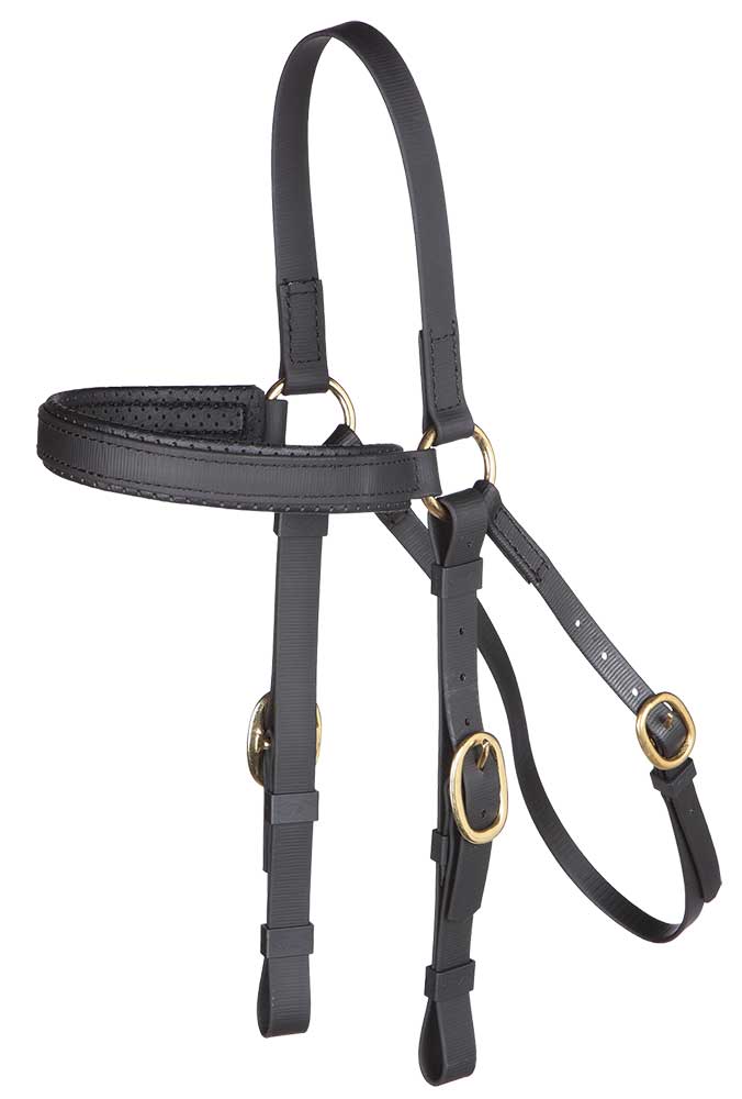 Bridle Barcoo Pvc Zilco Black [:cob/pony]