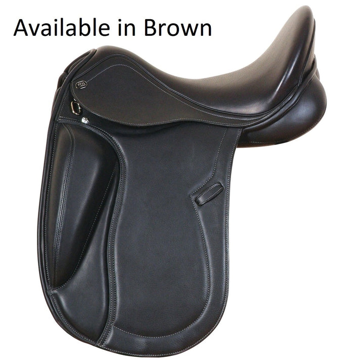 Pds Integro Monoflap Junior Dressage Saddle Brown 
