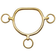 Chifney Bit Mini Brass 9.5cm 3.5" By Order