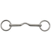Ring Snaffle Low Ported Mullen Mouth Stainless Steel 12.5cm 5.0" By Order