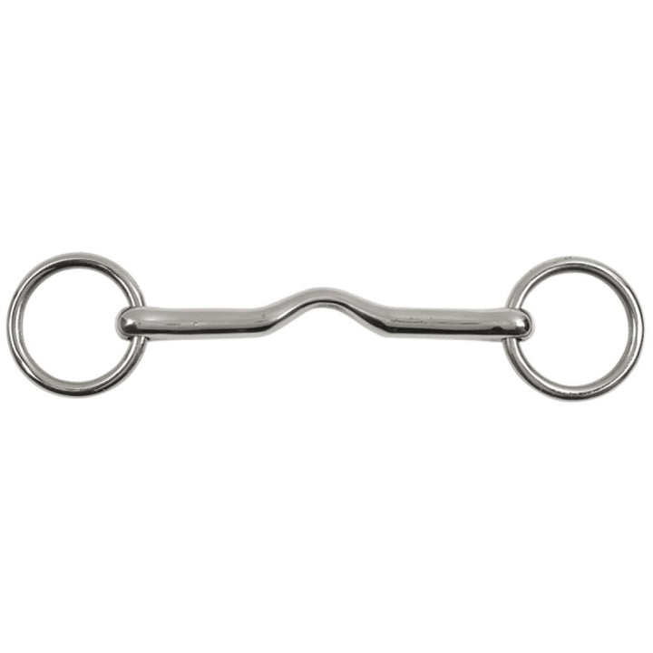 Ring Snaffle Low Ported Mullen Mouth Stainless Steel 12.5cm 5.0" By Order