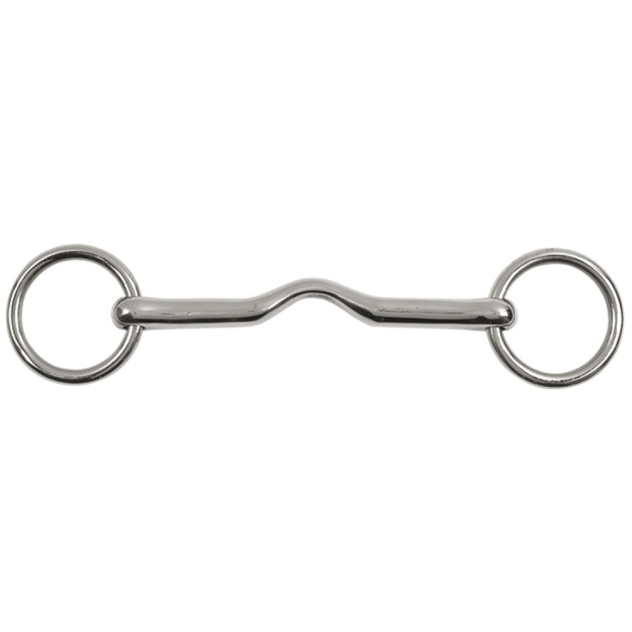 Ring Snaffle Low Ported Mullen Mouth Stainless Steel 12.5cm 5.0" By Order