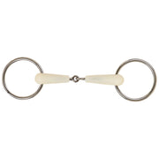 Ring Snaffle Jointed Happy Mouth [:10.5cm 4.0"]