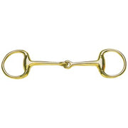 Eggbutt Bradoon Superfine Jointed Mouth Gold Medal [:10.5cm 4.0" By Order]