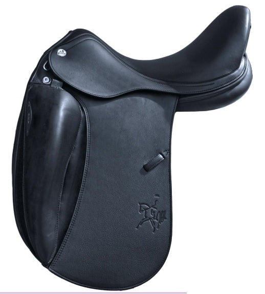 Prestige X Helen K Lux Dressage Saddle Black [:16.0"]