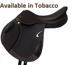 Prestige Passion K Jumping Saddle Tobacco [:16.0"]