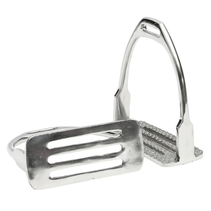 Stirrup Irons Stock Four Bar Stainless Steel [:4.25" By Order]