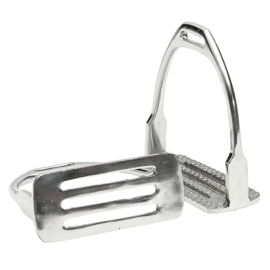 Stirrup Irons Stock Four Bar Stainless Steel [:4.25" By Order]