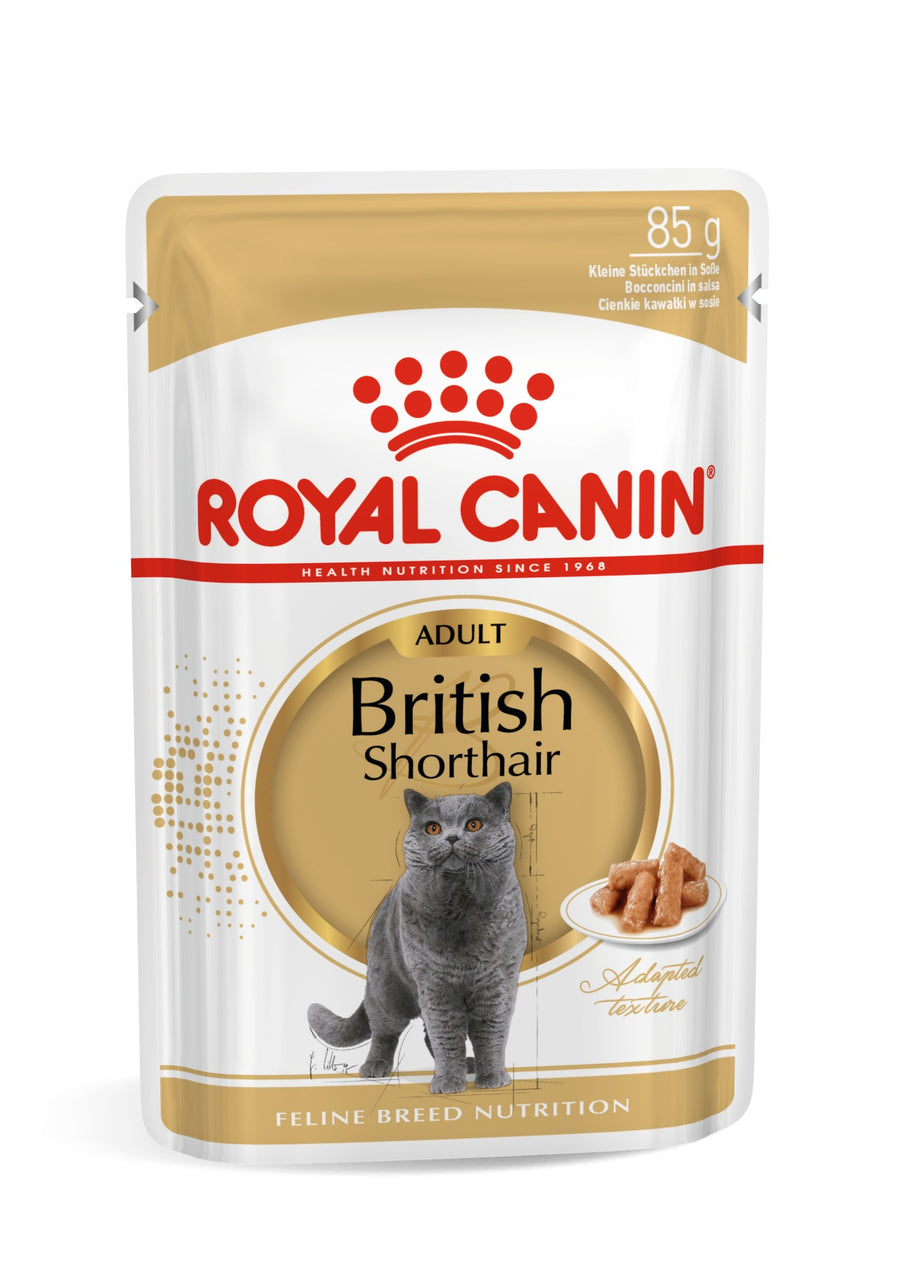 Royal Canin Cat Wet British Shorthair Gravy Box Of 12