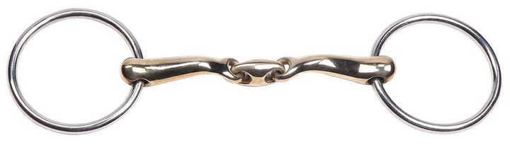 Training Bit Curved Mouth Gold [:12.5cm 5.0"]