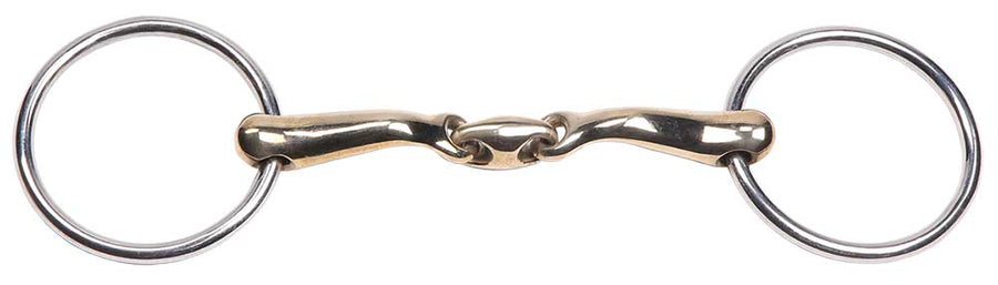 Training Bit Curved Mouth Gold [:12.5cm 5.0"]
