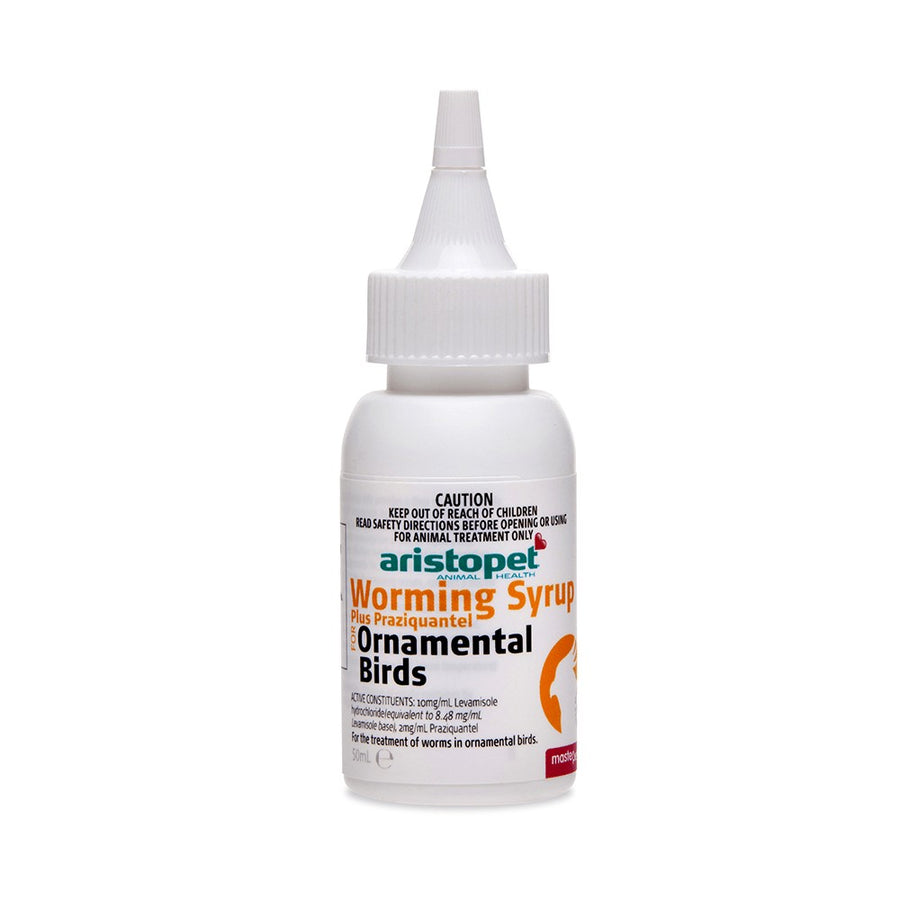 Aristopet Bird Wormer Plus Syrup 50ml