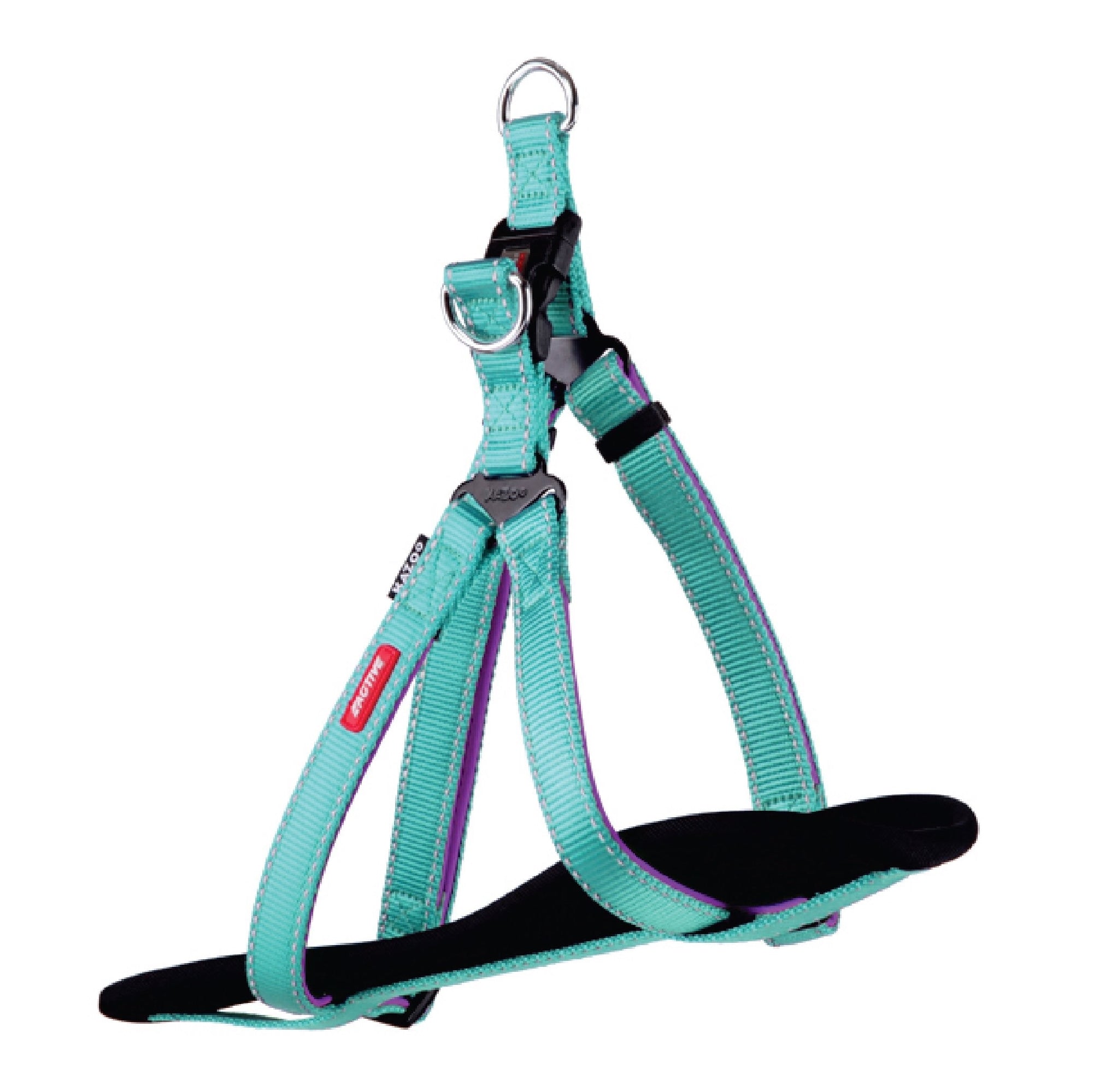 Kazoo Harness Active Aqua & Purple – Ascot Saddlery