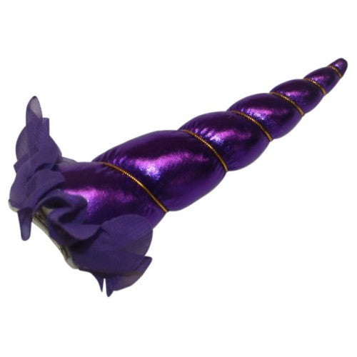 Unicorn Clip On To Browband Purple