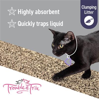 Litter Cat Trouble & Trix Clumping Lavender [:15lit]