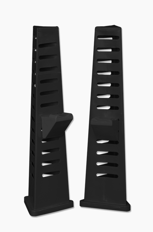 Jump Agboss Tri & Cups Pair Black 