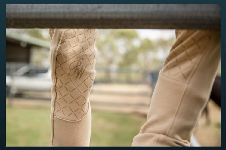 Jodhpurs Peter Williams Gel Seat Pull On Childs Beige [:08]
