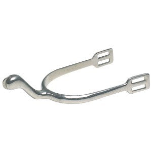 Spurs Dressage Swan Neck Disc Rowels Stainless Steel