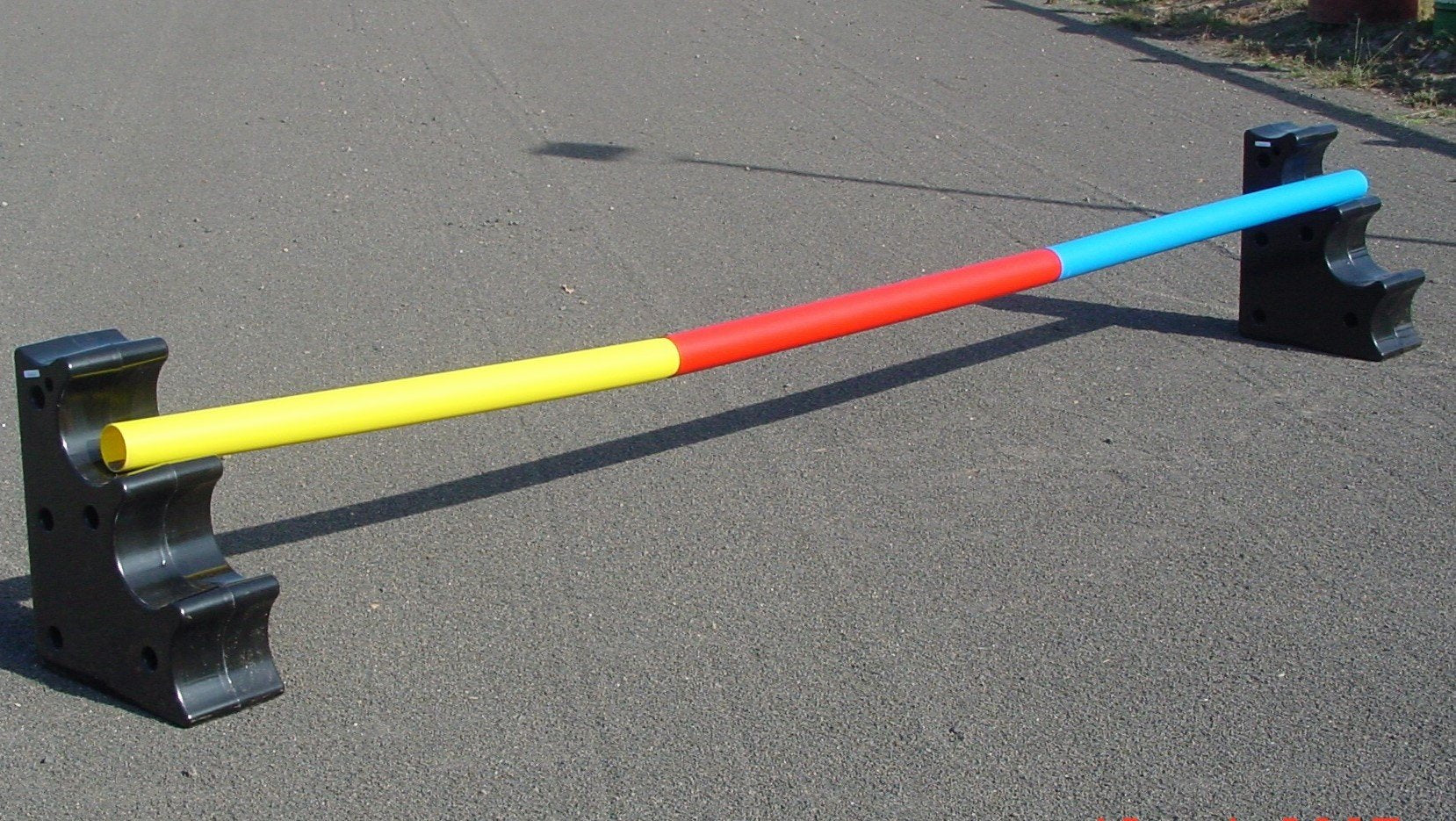 Jump Ferrari Pole Plastic Red & Yellow & Blue
