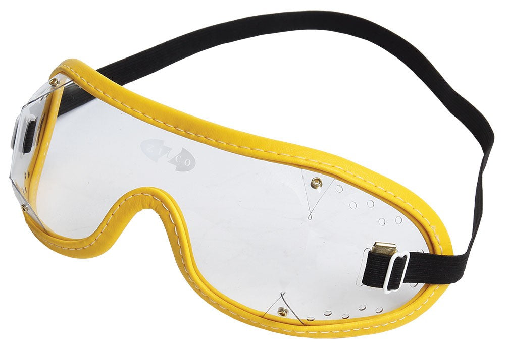 Goggles Zilco Clear Yellow Trim 