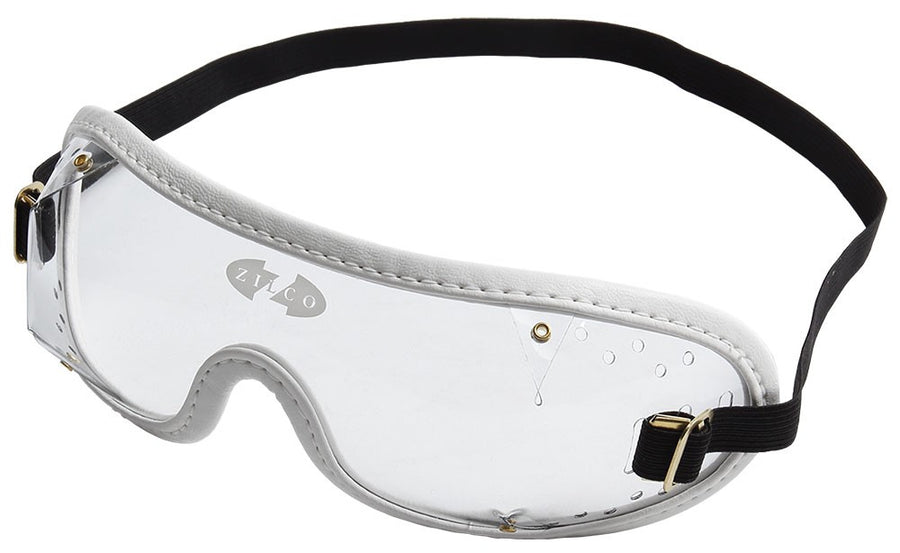 Goggles Zilco Clear White Trim 