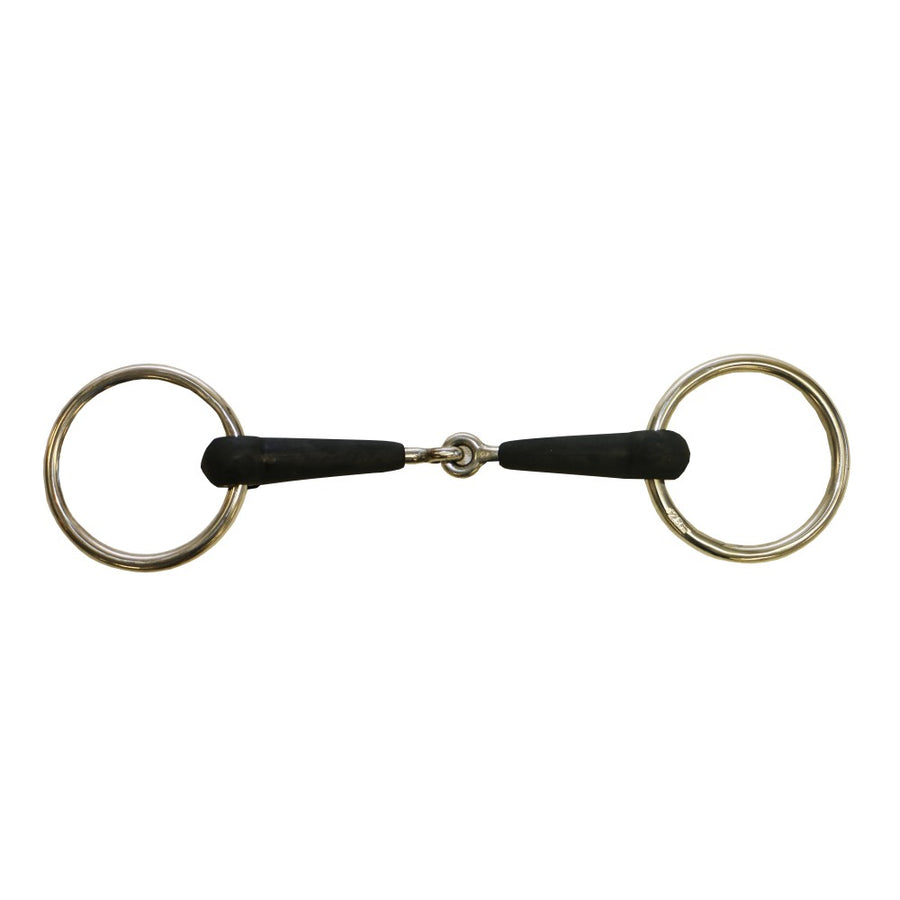 Ring Snaffle Jointed Tpu Soft Mouth [:12.5cm 5.0"]