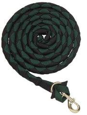 Lead Plaited Webbing Brass Plated Snap Navy & Green