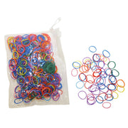 Plaiting Rubber Bands Zip Pouch Multiple Colours
