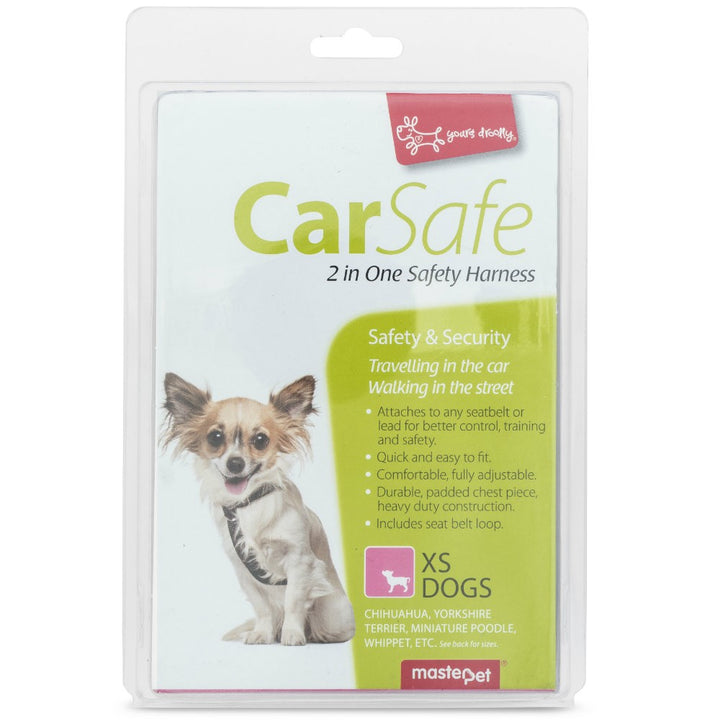 Harness Car Yours Droolly Black Xs