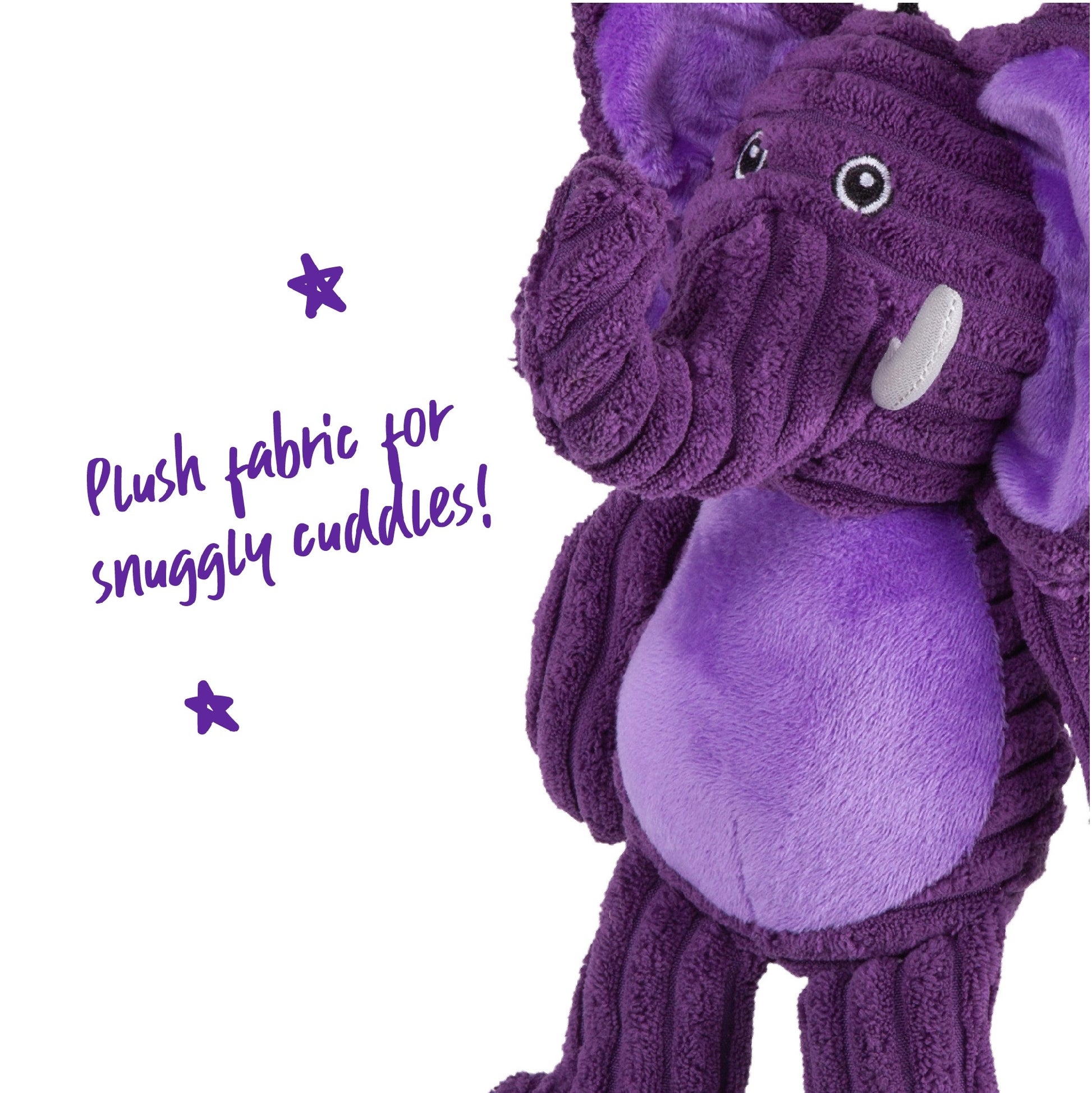 Kazoo Dog Toy Furries Funky Elephant Medium