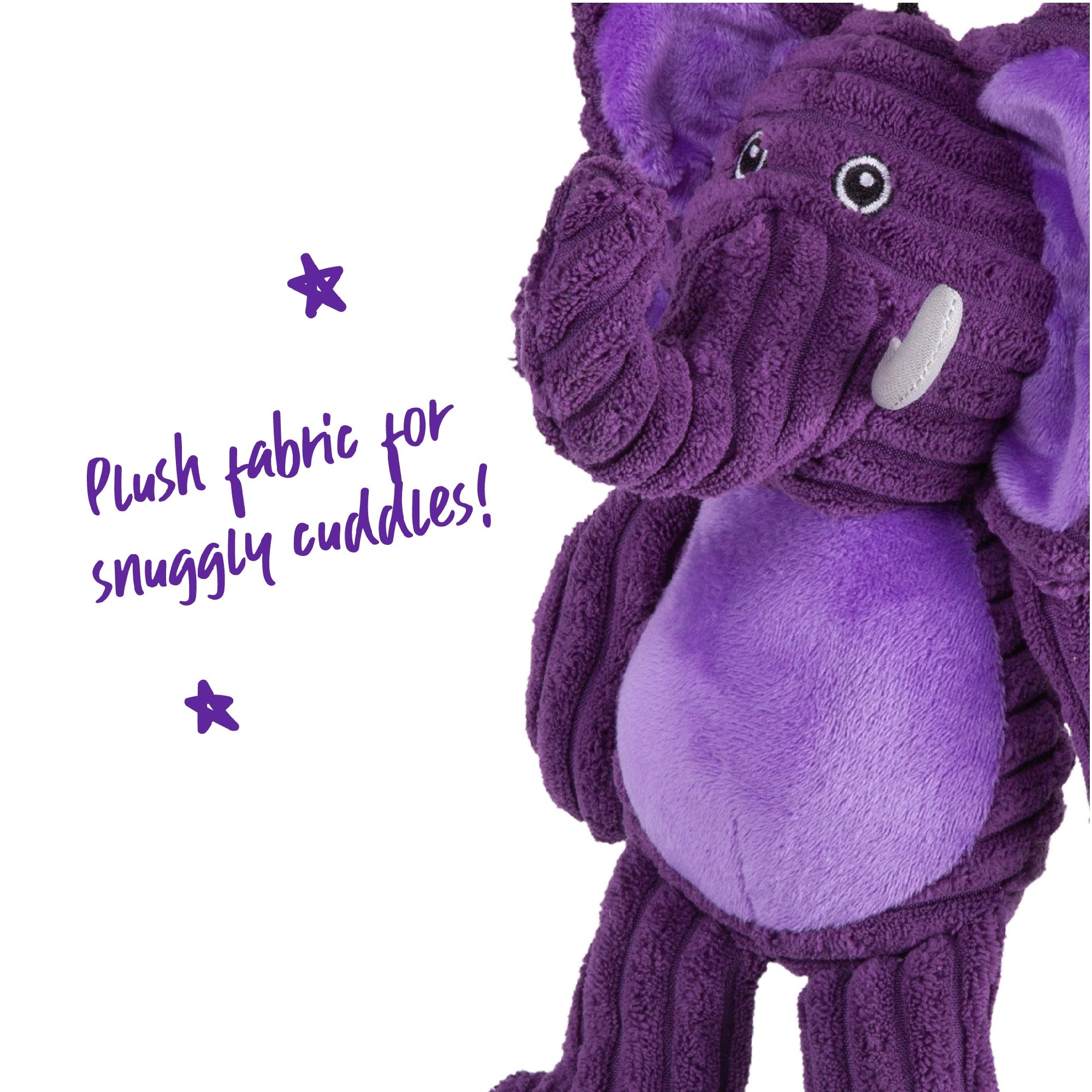 Kazoo Dog Toy Furries Funky Elephant Medium