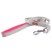Kazoo Dog Leash Active Silver & Pink 1200mm [:15mm]