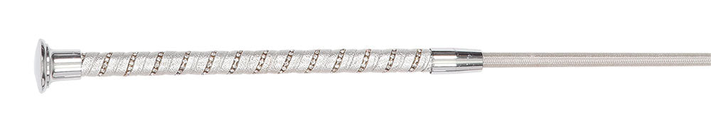 Whip Dressage Bling Wrap 110cm Silver