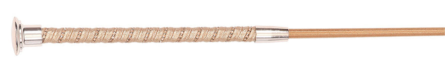 Whip Dressage Bling Wrap 110cm Gold