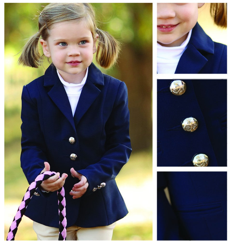 Riding Jacket Huntington Willow Navy Childs [:08]