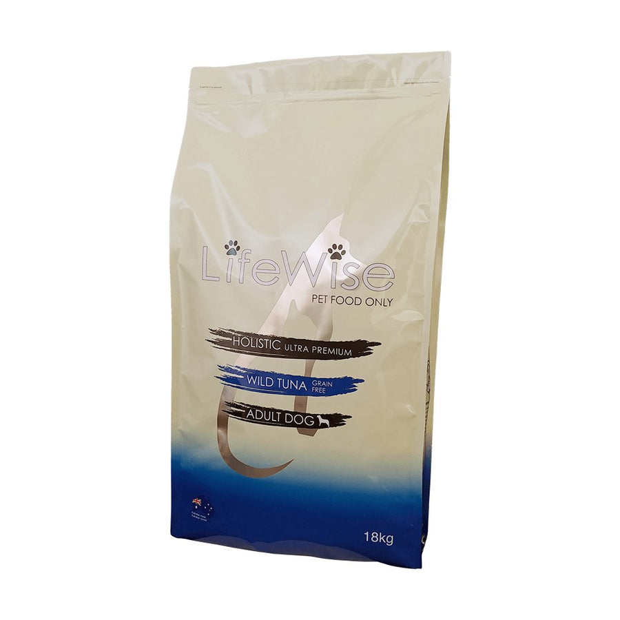 Lifewise Dog Adult Grainfree Wild Tuna & Lamb & Vegetables 18kg 