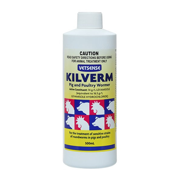 Poultry Vetsense Kilverm Poultry Wormer 500ml