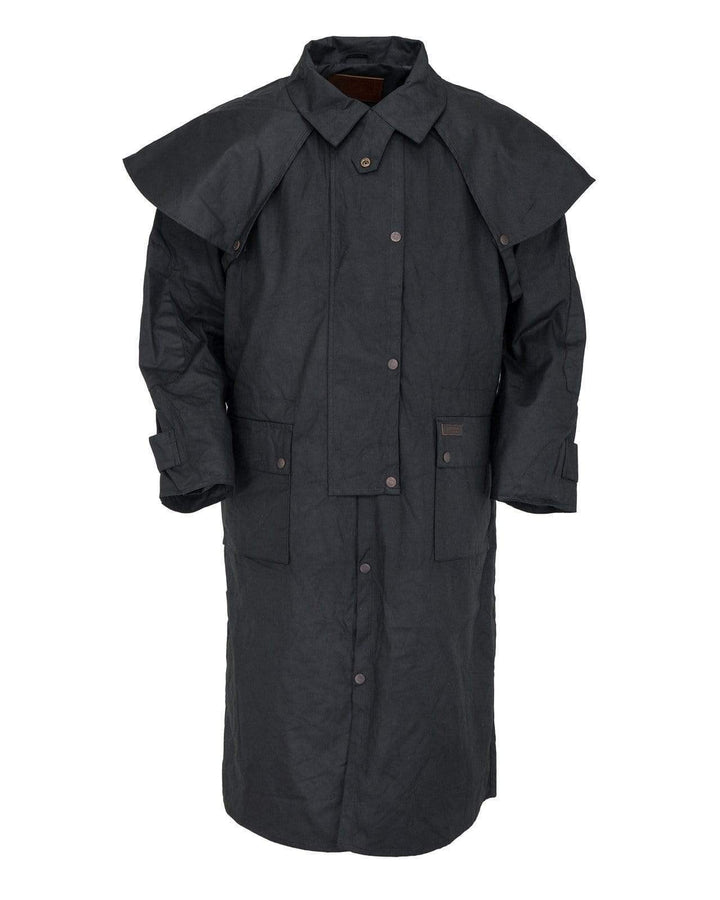 Oilskin Outback Low Rider 3/4 Length Coat Brown [:extra Small]