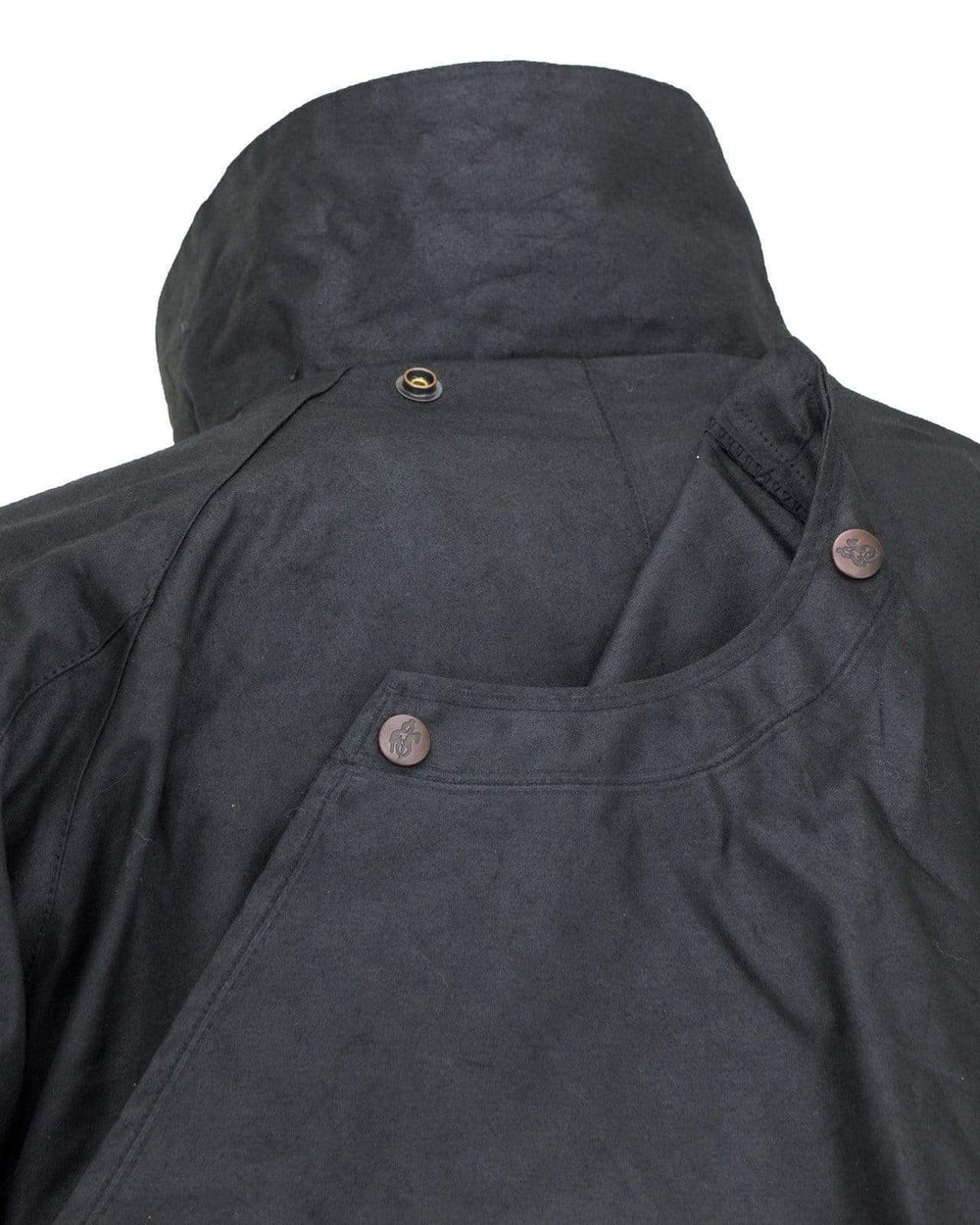 Oilskin Outback Low Rider 3/4 Length Coat Brown [:extra Small]