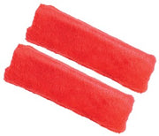 Shadow Fleece Cheeks Covers Pair Red   
