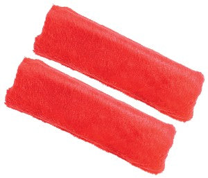 Shadow Fleece Cheeks Covers Pair Red   